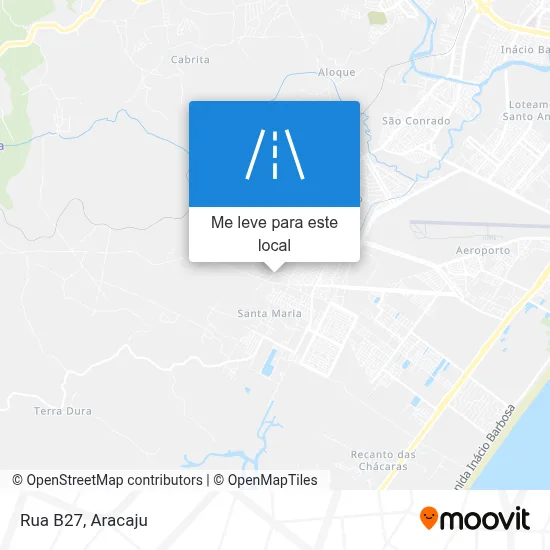 Rua B27 mapa