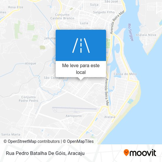 Rua Pedro Batalha De Góis mapa