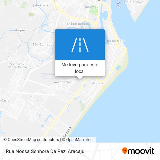 Rua Nossa Senhora Da Paz mapa