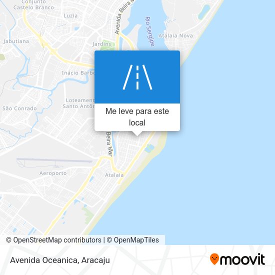Avenida Oceanica mapa