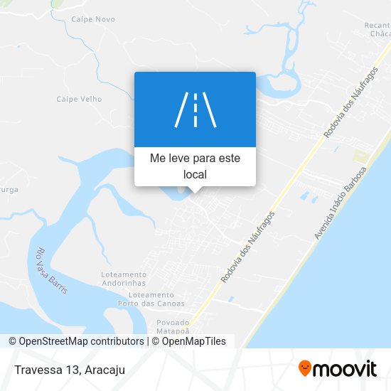 Travessa 13 mapa