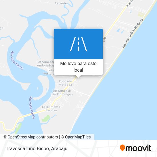 Travessa Lino Bispo mapa