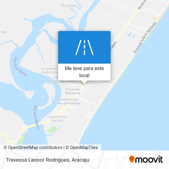 Travessa Leonor Rodrigues mapa