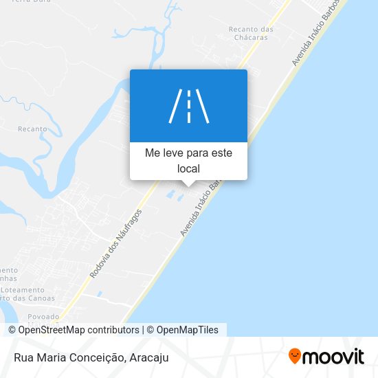 Rua Maria Conceição mapa