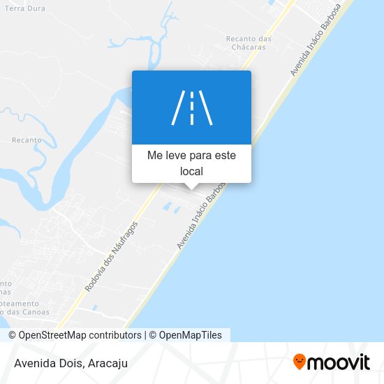 Avenida Dois mapa