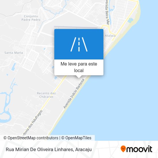 Rua Mirian De Oliveira Linhares mapa
