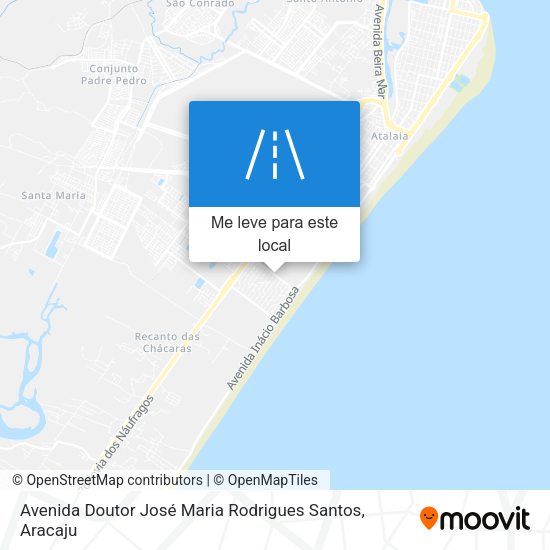 Avenida Doutor José Maria Rodrigues Santos mapa