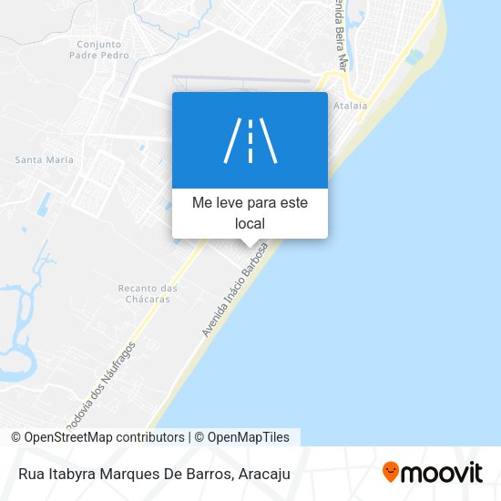 Rua Itabyra Marques De Barros mapa