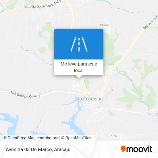 Avenida 03 De Março mapa