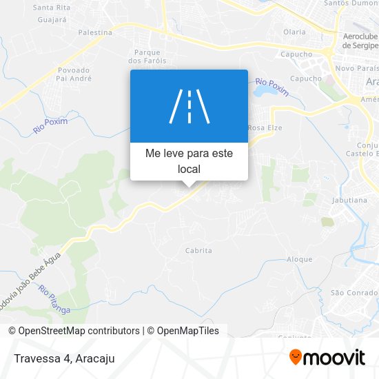 Travessa 4 mapa