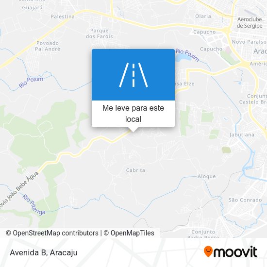 Avenida B mapa