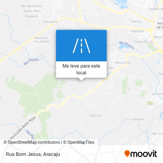 Rua Bom Jesus mapa