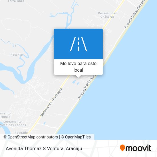 Avenida Thomaz S Ventura mapa
