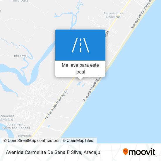 Avenida Carmelita De Sena E Silva mapa