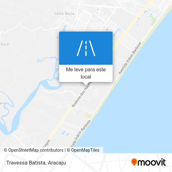 Travessa Batista mapa