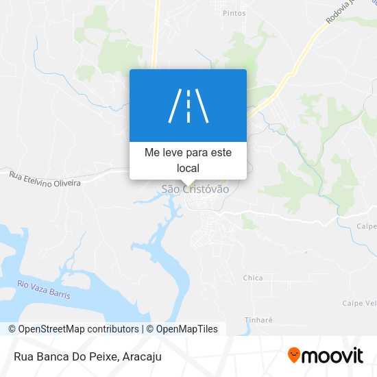 Rua Banca Do Peixe mapa