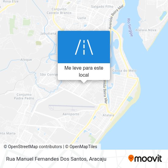 Rua Manuel Fernandes Dos Santos mapa