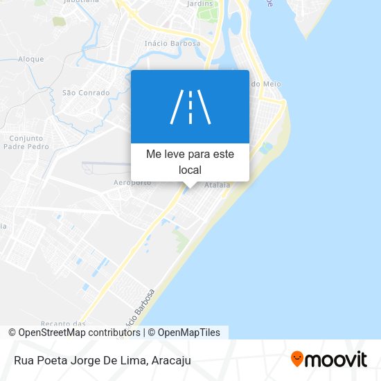 Rua Poeta Jorge De Lima mapa
