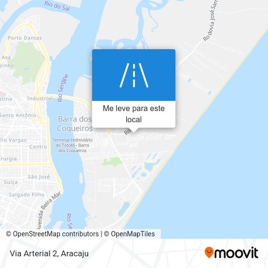 Via Arterial 2 mapa