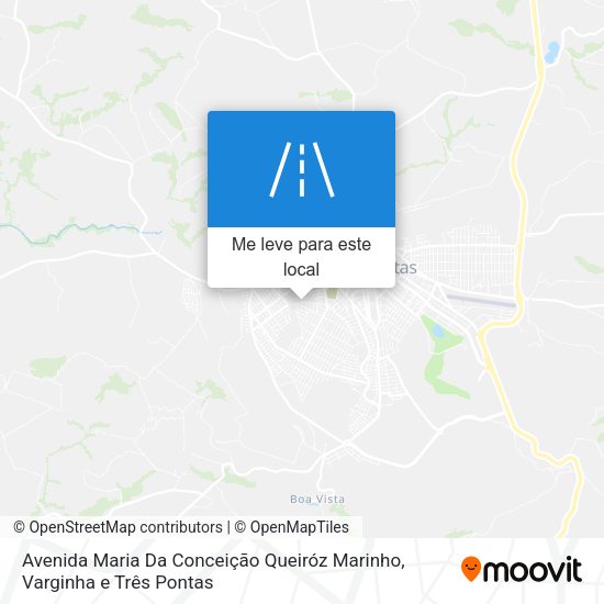 Avenida Maria Da Conceição Queiróz Marinho mapa
