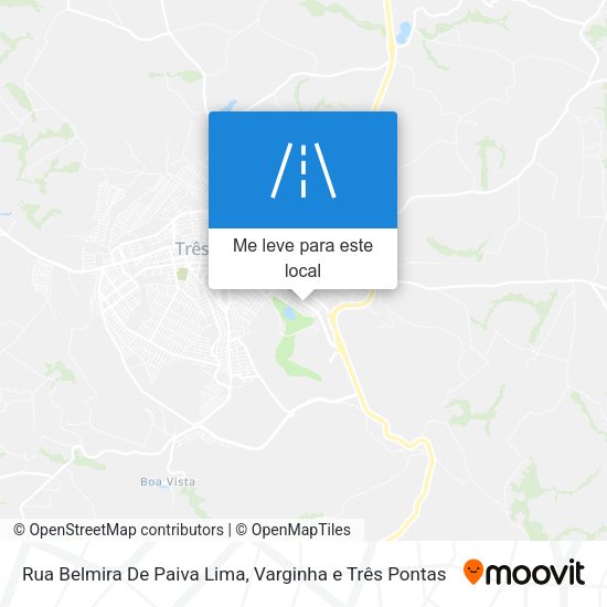 Rua Belmira De Paiva Lima mapa