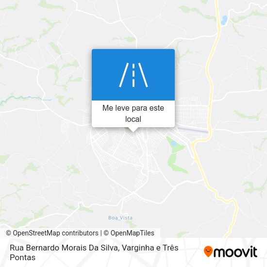 Rua Bernardo Morais Da Silva mapa