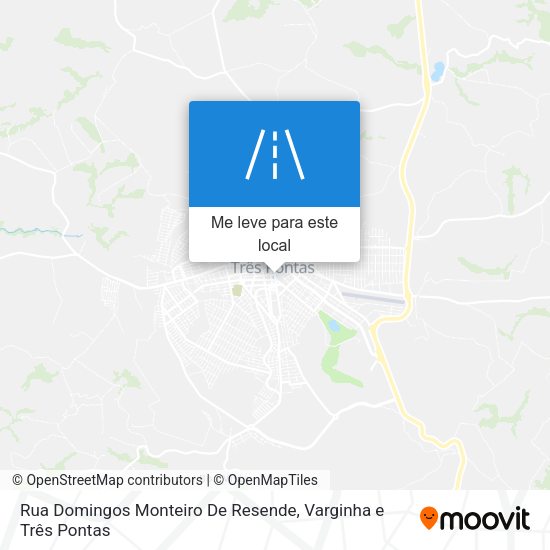 Rua Domingos Monteiro De Resende mapa