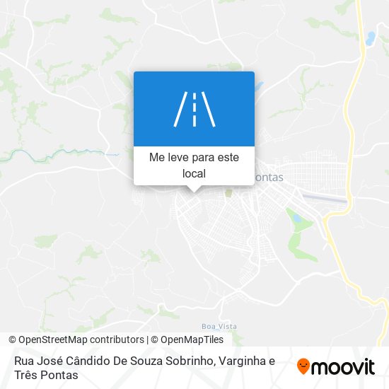 Rua José Cândido De Souza Sobrinho mapa