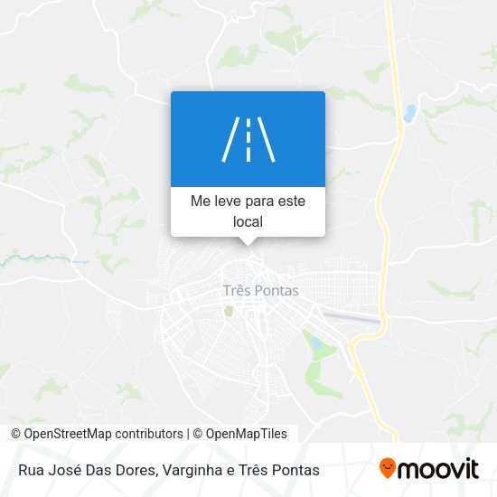 Rua José Das Dores mapa