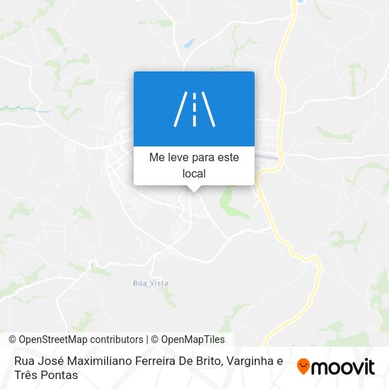 Rua José Maximiliano Ferreira De Brito mapa