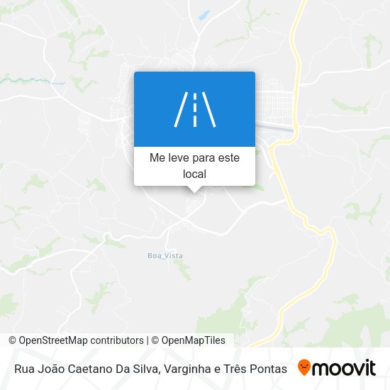 Rua João Caetano Da Silva mapa