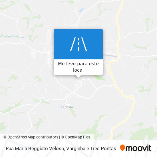 Rua Maria Beggiato Veloso mapa