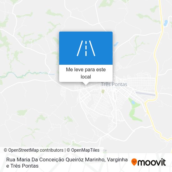 Rua Maria Da Conceição Queiróz Marinho mapa