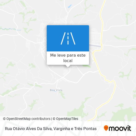 Rua Otávio Alves Da Silva mapa