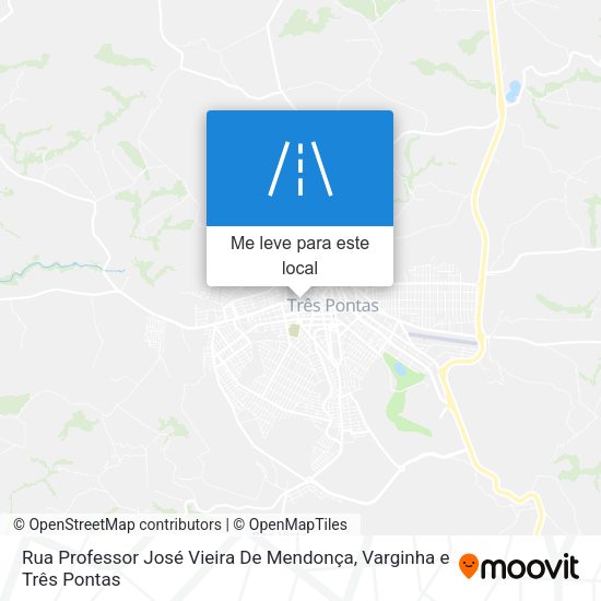Rua Professor José Vieira De Mendonça mapa
