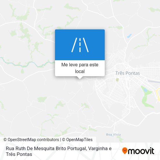 Rua Ruth De Mesquita Brito Portugal mapa