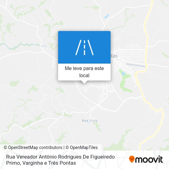 Rua Vereador Antônio Rodrigues De Figueiredo Primo mapa