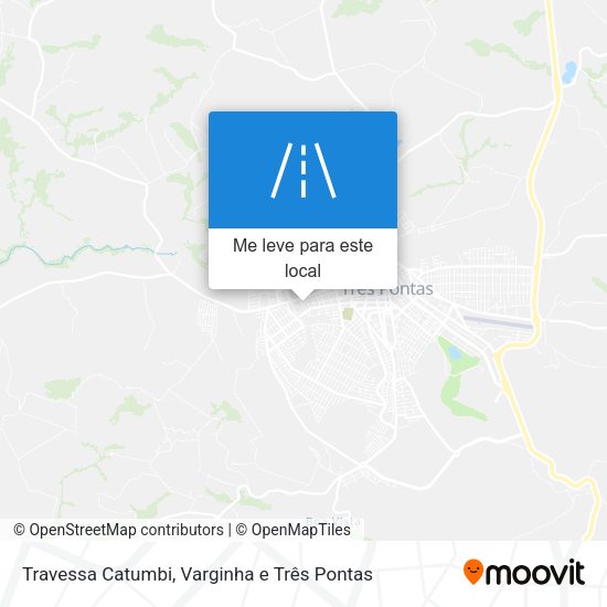 Travessa Catumbi mapa