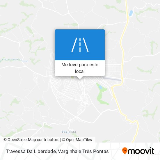 Travessa Da Liberdade mapa