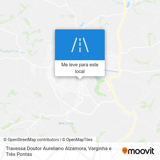 Travessa Doutor Aureliano Alzamora mapa