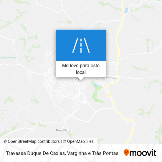 Travessa Duque De Caxias mapa