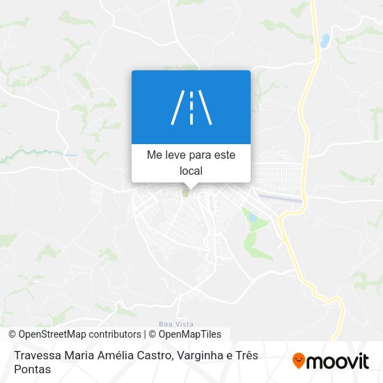 Travessa Maria Amélia Castro mapa