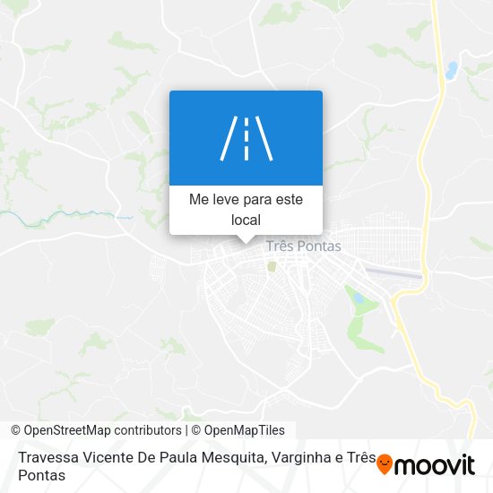 Travessa Vicente De Paula Mesquita mapa