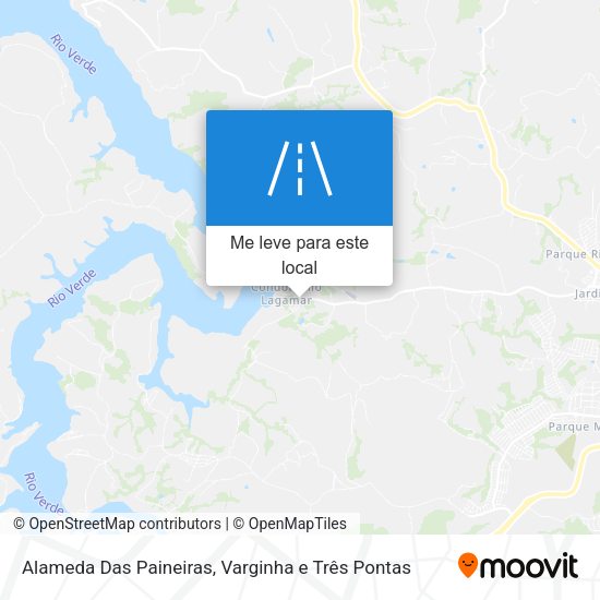 Alameda Das Paineiras mapa