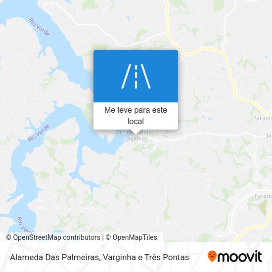 Alameda Das Palmeiras mapa