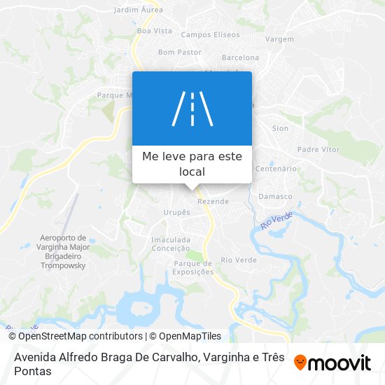 Avenida Alfredo Braga De Carvalho mapa