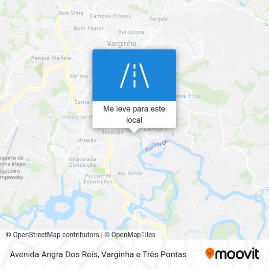 Avenida Angra Dos Reis mapa