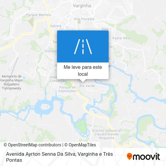 Avenida Ayrton Senna Da Silva mapa