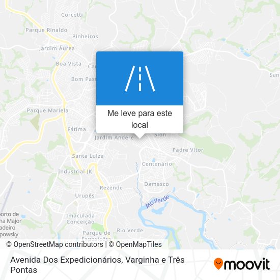 Avenida Dos Expedicionários mapa