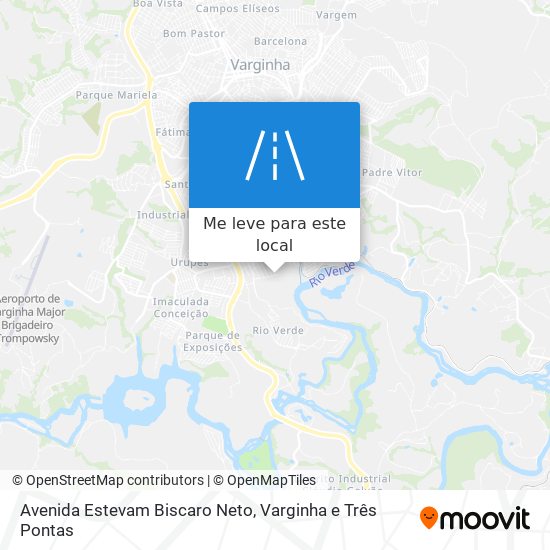 Avenida Estevam Biscaro Neto mapa